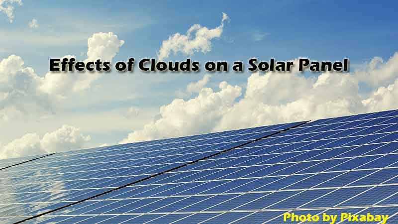 Effects of Clouds on a Solar Panel